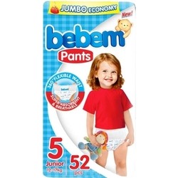 Подгузники Bebem Pants 5 / 52 pcs