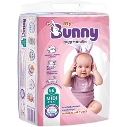 Подгузники My Bunny Magical Air Tubes Diapers Midi