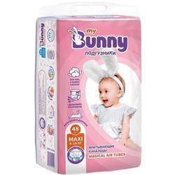 Подгузники My Bunny Magical Air Tubes Diapers Maxi / 48 pcs