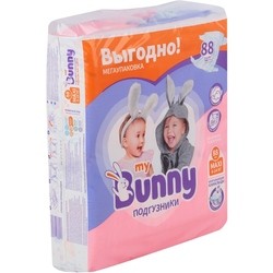 Подгузники My Bunny Diapers Maxi / 88 pcs