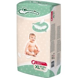 Подгузники Swannies Diapers XL / 48 pcs