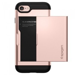 Чехол Spigen Slim Armor CS for iPhone 7/8 (розовый)
