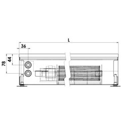 Радиатор отопления MINIB COIL TE (COIL TE-1500)