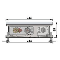 Радиатор отопления MINIB COIL TO85 (COIL TO85-1000)