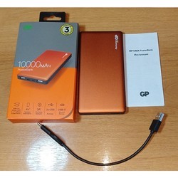 Powerbank аккумулятор GP MP10MA (бирюзовый)