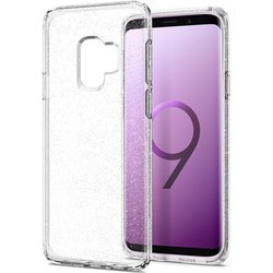 Чехол Spigen Liquid Crystal Glitter for Galaxy S9 (розовый)