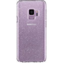 Чехол Spigen Liquid Crystal Glitter for Galaxy S9 (розовый)