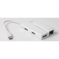 Картридер/USB-хаб Viewcon VC450W