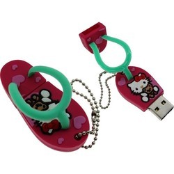 USB Flash (флешка) Uniq Flip Flops Hello Kitty 16Gb