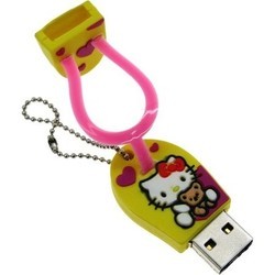 USB Flash (флешка) Uniq Flip Flops Hello Kitty 32Gb