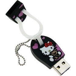 USB Flash (флешка) Uniq Flip Flops Hello Kitty 3.0 8Gb