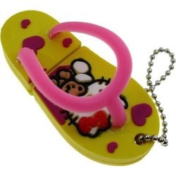 USB Flash (флешка) Uniq Flip Flops Hello Kitty 3.0 32Gb