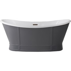 Ванна BelBagno Bath BB33 (серый)