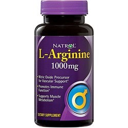 Аминокислоты Natrol L-Arginine 1000 mg 50 tab