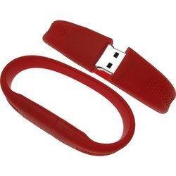 USB Flash (флешка) Uniq Silicone Figure Bracelet 8Gb