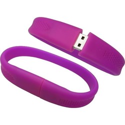 USB Flash (флешка) Uniq Silicone Figure Bracelet 8Gb