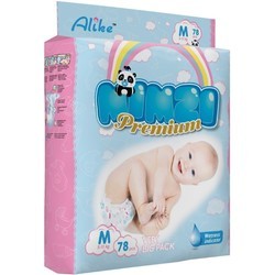 Подгузники Alike Mimzi Premium M / 78 pcs