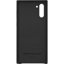 Чехол Samsung Leather Cover for Galaxy Note10 (серебристый)