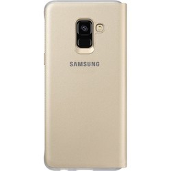 Чехол Samsung Neon Flip Cover for Galaxy A8 (черный)