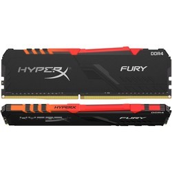 Оперативная память Kingston HyperX Fury DDR4 RGB 2x8Gb
