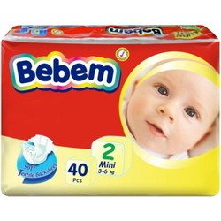Подгузники Bebem Diapers 2 / 40 pcs