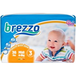 Подгузники Brezzo Diapers 3