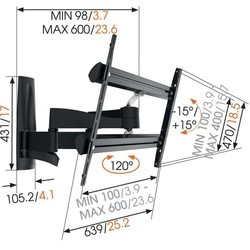 Подставка/крепление Vogels WALL 3350