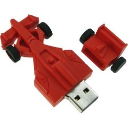 USB Flash (флешка) Uniq Auto F1 Car 4Gb