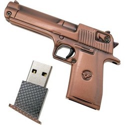 USB Flash (флешка) Uniq Weapon Metal Pistol 16Gb
