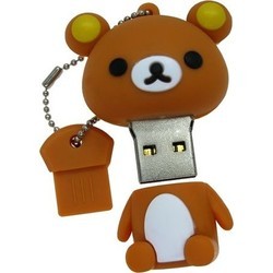 USB Flash (флешка) Uniq Little Bear Yellow Ears 4Gb