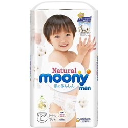 Подгузники Moony Natural Pants L / 38 pcs