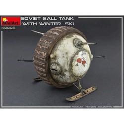 Сборная модель MiniArt Soviet Ball Tank with Winter Ski (1:35)