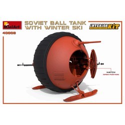 Сборная модель MiniArt Soviet Ball Tank with Winter Ski (1:35)