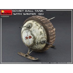 Сборная модель MiniArt Soviet Ball Tank with Winter Ski (1:35)