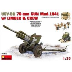 Сборная модель MiniArt USV-BR 76-mm Gun Mod.1941 (1:35)
