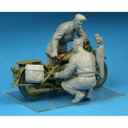 Сборная модель MiniArt U.S. Motorcycle Repair Crew (1:35)