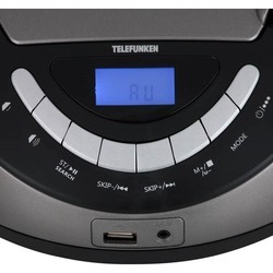 Аудиосистема Telefunken TF-CSRP3502B (графит)