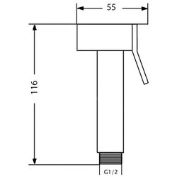 Душевая система Bianchi Cubo DOCMOG2228