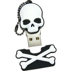 USB Flash (флешка) Uniq Pirate Symbol Skull and Bones 3.0 8Gb