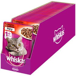Корм для кошек Whiskas Adult Packaging Ragout Beef/Lamb 2.38 kg