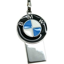 USB Flash (флешка) Uniq Slim Auto Ring Key BMW 8Gb