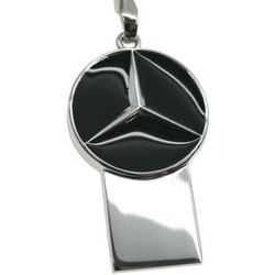 USB Flash (флешка) Uniq Slim Auto Ring Key Mercedes 8Gb