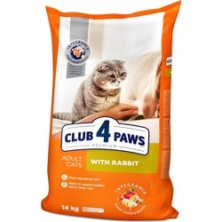 Корм для кошек Club 4 Paws Adult Rabbit 14 kg