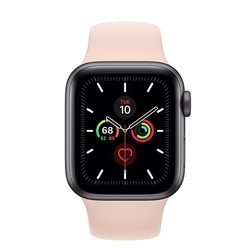 Носимый гаджет Apple Watch 5 Aluminum 44 mm (белый)