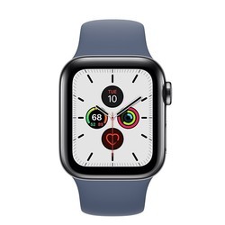 Носимый гаджет Apple Watch 5 Steel 40 mm Cellular