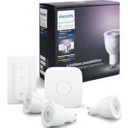 Лампочка Philips Hue White and color ambiance Starter kit GU10