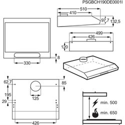 Вытяжка Electrolux LFU 9215 X