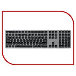 Клавиатура Satechi Aluminum Bluetooth Keyboard (графит)