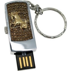 USB Flash (флешка) Uniq Zodiak Crystal Capricorn 8Gb