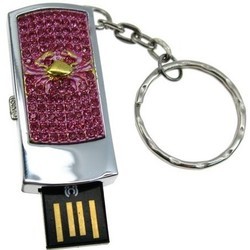 USB Flash (флешка) Uniq Zodiak Crystal Cancer 16Gb